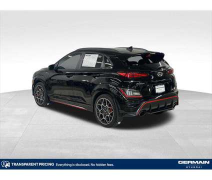 2023 Hyundai Kona N Base is a Black 2023 Hyundai Kona SUV in Columbus OH