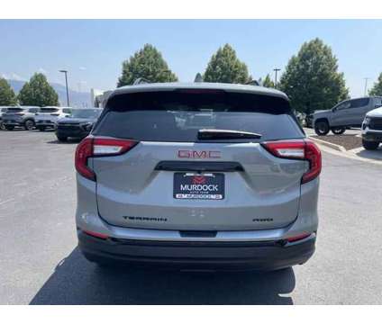 2024 GMC Terrain AWD SLE is a Silver 2024 GMC Terrain SUV in Logan UT