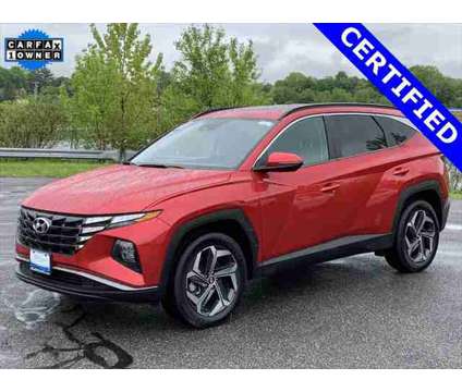 2022 Hyundai Tucson SEL is a Red 2022 Hyundai Tucson SUV in Pittsfield MA