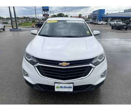 2021 Chevrolet Equinox FWD LT is a White 2021 Chevrolet Equinox SUV in Dubuque IA