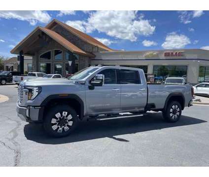 2024 GMC Sierra 3500HD 4WD Crew Cab Long Bed Denali is a Silver 2024 GMC Sierra 3500 H/D Truck in Logan UT