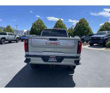 2024 GMC Sierra 3500HD 4WD Crew Cab Long Bed Denali is a Silver 2024 GMC Sierra 3500 H/D Truck in Logan UT