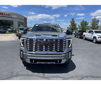 2024 GMC Sierra 3500HD 4WD Crew Cab Long Bed Denali is a Silver 2024 GMC Sierra 3500 H/D Truck in Logan UT