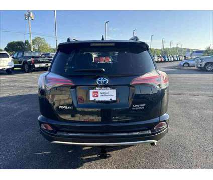 2018 Toyota RAV4 Hybrid Limited is a Green 2018 Toyota RAV4 Hybrid Limited Hybrid in Dubuque IA