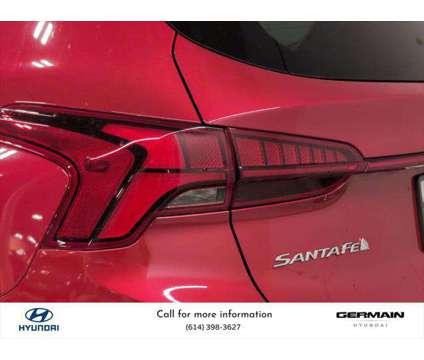 2021 Hyundai Santa Fe SEL is a Red 2021 Hyundai Santa Fe SUV in Columbus OH
