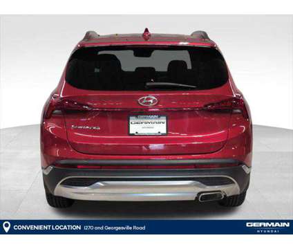 2021 Hyundai Santa Fe SEL is a Red 2021 Hyundai Santa Fe SUV in Columbus OH