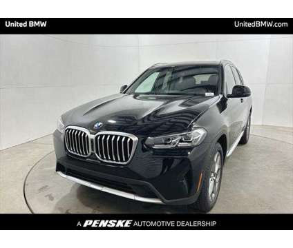 2024 BMW X3 xDrive30i is a Black 2024 BMW X3 xDrive30i SUV in Alpharetta GA