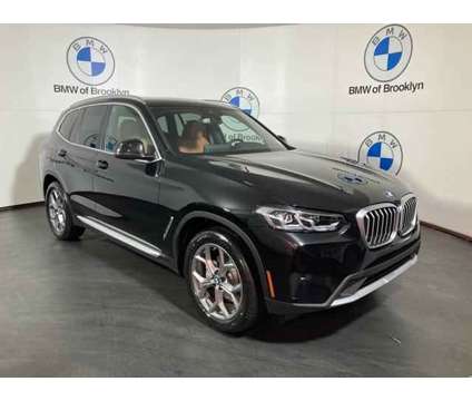 2024 BMW X3 xDrive30i is a Black 2024 BMW X3 xDrive30i SUV in Brooklyn NY