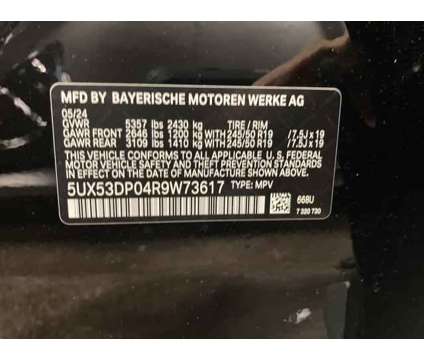 2024 BMW X3 xDrive30i is a Black 2024 BMW X3 xDrive30i SUV in Brooklyn NY