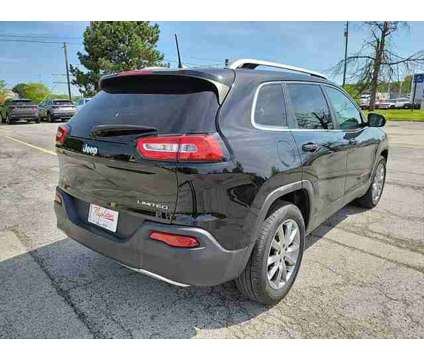 2018 Jeep Cherokee Limited 4x4 is a Black 2018 Jeep Cherokee Limited SUV in Calumet City IL