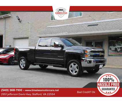 2015 Chevrolet Silverado 2500 HD Crew Cab for sale is a Grey 2015 Chevrolet Silverado 2500 H/D Car for Sale in Stafford VA