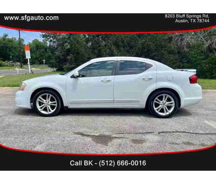 2012 Dodge Avenger for sale is a White 2012 Dodge Avenger Car for Sale in Austin TX