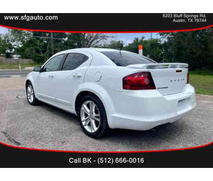 2012 Dodge Avenger for sale is a White 2012 Dodge Avenger Car for Sale in Austin TX