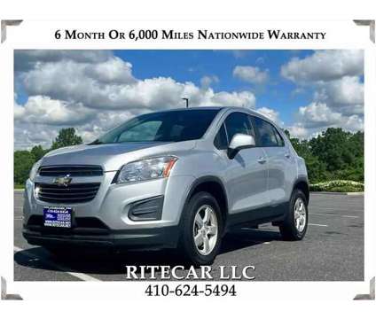 2016 Chevrolet Trax for sale is a Silver 2016 Chevrolet Trax Car for Sale in Edgewood MD