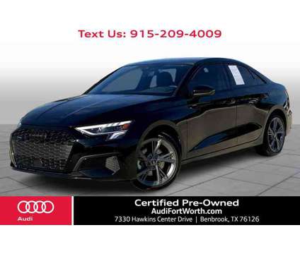 2024UsedAudiUsedA3Used40 TFSI quattro is a Black 2024 Audi A3 Car for Sale in Benbrook TX