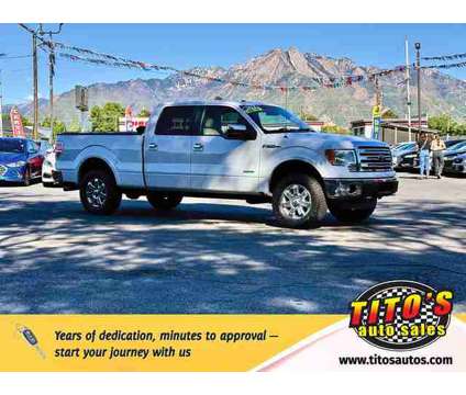 2013 Ford F150 SuperCrew Cab for sale is a White 2013 Ford F-150 SuperCrew Car for Sale in Murray UT