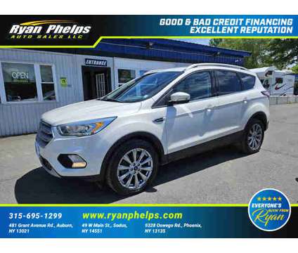 2017 Ford Escape for sale is a White 2017 Ford Escape Car for Sale in Phoenix NY