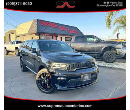 2021 Dodge Durango for sale is a Black 2021 Dodge Durango 4dr Car for Sale in Bloomington CA