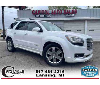 2016 GMC Acadia for sale is a White 2016 GMC Acadia Car for Sale in Lansing MI