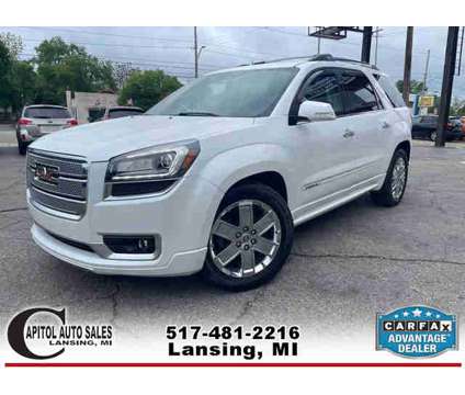 2016 GMC Acadia for sale is a White 2016 GMC Acadia Car for Sale in Lansing MI