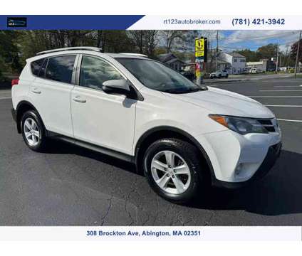 2013 Toyota RAV4 for sale is a White 2013 Toyota RAV4 4dr Car for Sale in Abington MA