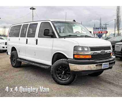 2018 Chevrolet Express 3500 Passenger for sale is a White 2018 Chevrolet Express 3500 Car for Sale in Anchorage AK