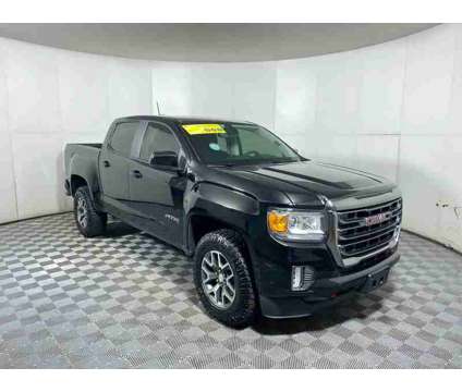 2022UsedGMCUsedCanyonUsedCrew Cab 128 is a Black 2022 GMC Canyon Car for Sale in Franklin IN