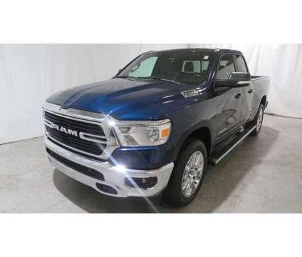 2021UsedRamUsed1500Used4x4 Quad Cab 6 4 Box is a Blue 2021 RAM 1500 Model Car for Sale in Brunswick OH