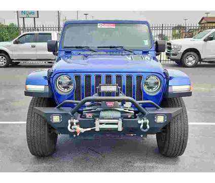 2020UsedJeepUsedWrangler is a Blue 2020 Jeep Wrangler Car for Sale in Houston TX