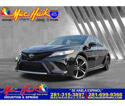 2019UsedToyotaUsedCamry is a Black 2019 Toyota Camry Car for Sale in Houston TX