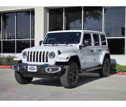 2022UsedJeepUsedWrangler 4xe is a White 2022 Jeep Wrangler Car for Sale in Lewisville TX