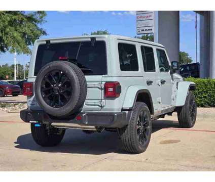 2024NewJeepNewWrangler 4xe is a 2024 Jeep Wrangler Sahara Car for Sale in Lewisville TX