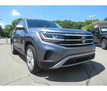 2021UsedVolkswagenUsedAtlas is a Grey, Silver 2021 Volkswagen Atlas Car for Sale in Jefferson City TN