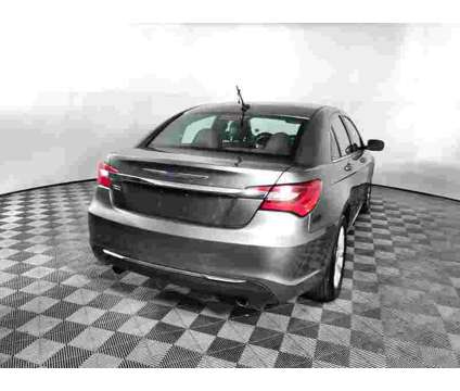 2013UsedChryslerUsed200 is a Grey 2013 Chrysler 200 Model Car for Sale in Rushville IN