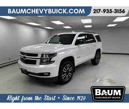 2018UsedChevroletUsedTahoe is a White 2018 Chevrolet Tahoe Car for Sale in Clinton IL