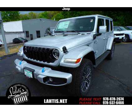2024NewJeepNewWrangler 4xe is a Silver 2024 Jeep Wrangler Car for Sale in Leominster MA
