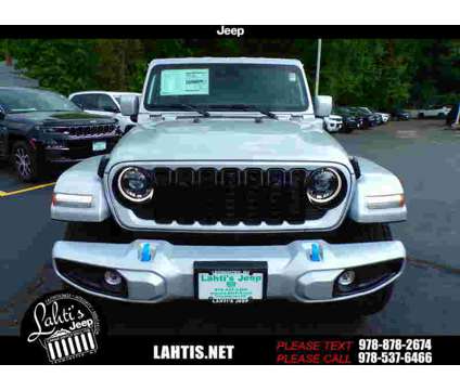 2024NewJeepNewWrangler 4xe is a Silver 2024 Jeep Wrangler Car for Sale in Leominster MA