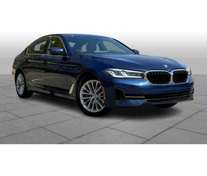 2021UsedBMWUsed5 Series is a Blue 2021 BMW 5-Series Car for Sale in Rockland MA