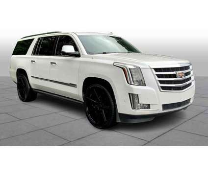 2017UsedCadillacUsedEscalade ESV is a White 2017 Cadillac Escalade ESV Car for Sale in Atlanta GA