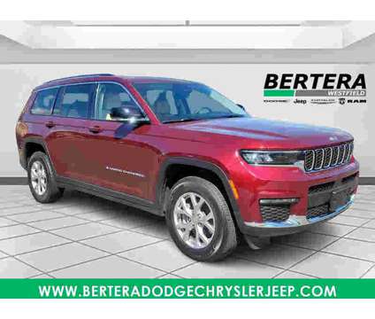 2022UsedJeepUsedGrand Cherokee L is a Red 2022 Jeep grand cherokee Car for Sale in Westfield MA