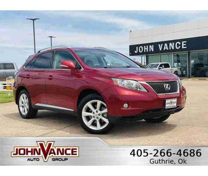 2011UsedLexusUsedRX 350 is a Red 2011 Lexus rx 350 Car for Sale in Guthrie OK