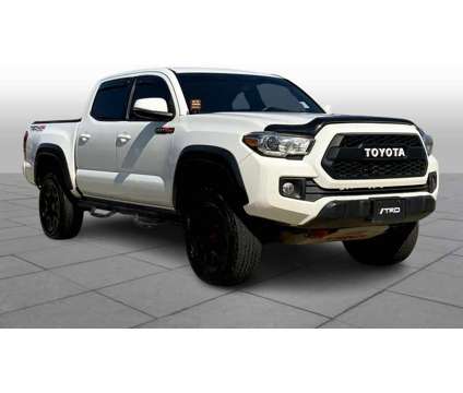 2019UsedToyotaUsedTacoma is a White 2019 Toyota Tacoma Car for Sale in Tulsa OK