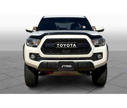 2019UsedToyotaUsedTacoma is a White 2019 Toyota Tacoma Car for Sale in Tulsa OK