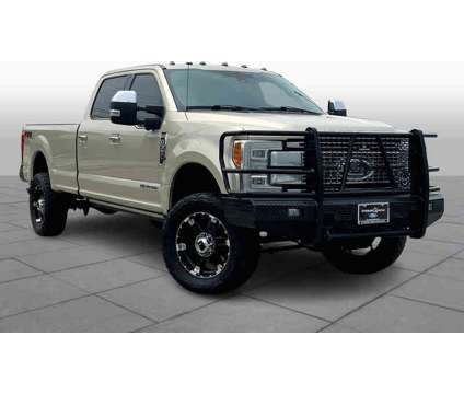 2017UsedFordUsedSuper Duty F-350 SRW is a Gold, White 2017 Car for Sale in Houston TX