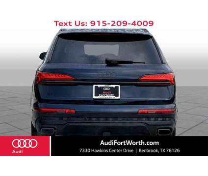 2025NewAudiNewQ7New45 TFSI quattro is a Blue 2025 Audi Q7 Car for Sale in Benbrook TX