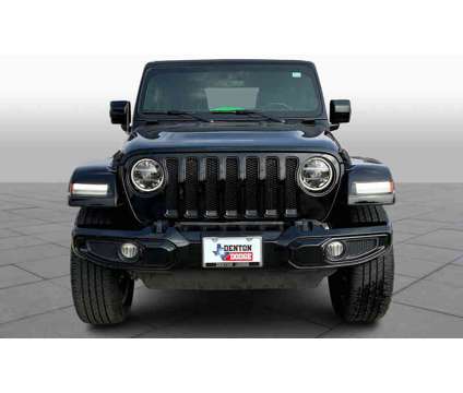 2020UsedJeepUsedWrangler Unlimited is a Black 2020 Jeep Wrangler Unlimited Car for Sale in Denton TX