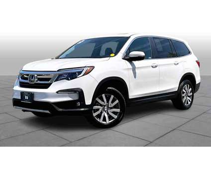 2021UsedHondaUsedPilot is a Silver, White 2021 Honda Pilot Car for Sale in Danvers MA