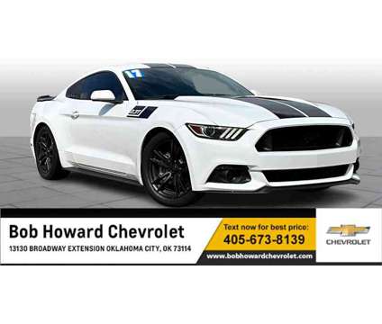 2017UsedFordUsedMustang is a White 2017 Ford Mustang Car for Sale in Oklahoma City OK