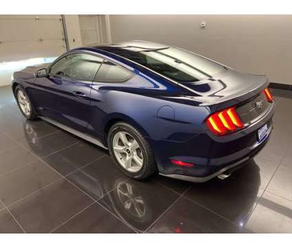 2018 Ford Mustang EcoBoost is a Blue 2018 Ford Mustang EcoBoost Car for Sale in Madison WI