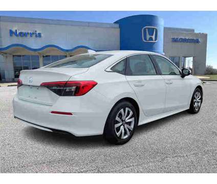 2024 Honda Civic Sedan LX is a Silver, White 2024 Honda Civic Sedan in Dundalk MD
